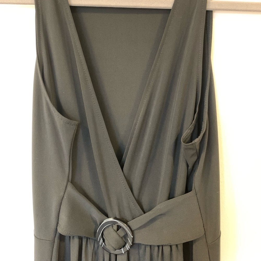 Micheal Kors Black Fashion Basic Faux-Wrap Dress SZ S - Picture 4 of 10